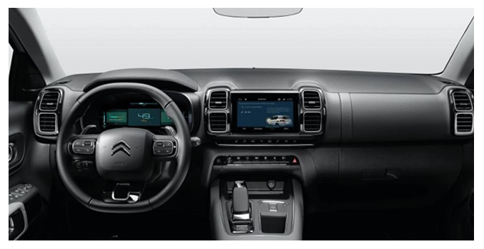 citroen c5 aircross interni