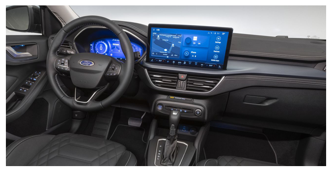 ford focus hybrid interni