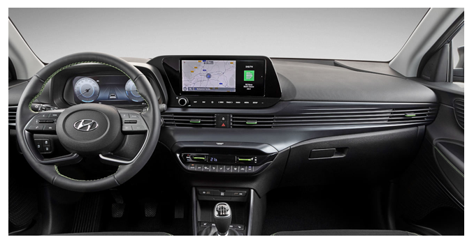 hyundai i20 interni