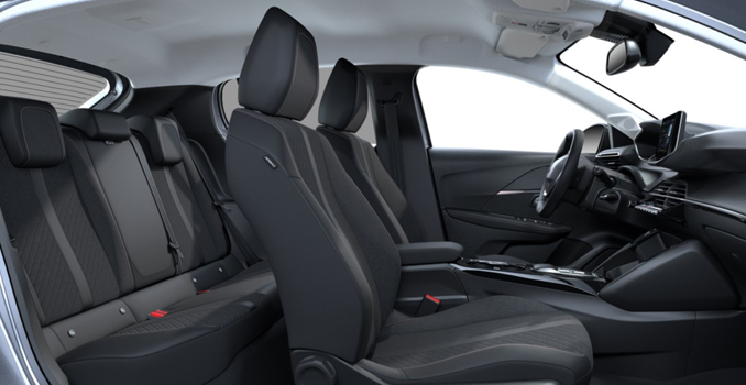 peugeot 208 sedili