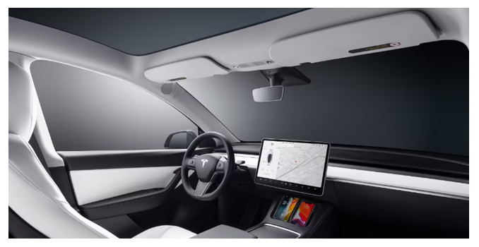 tesla model y interni