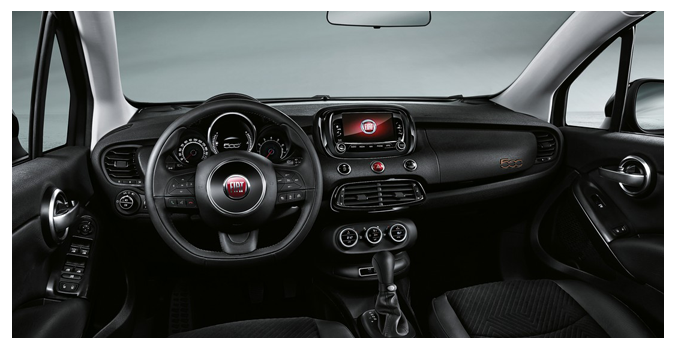 fiat 500 x interni
