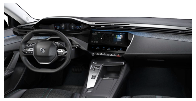 pugeot 308 sw interni