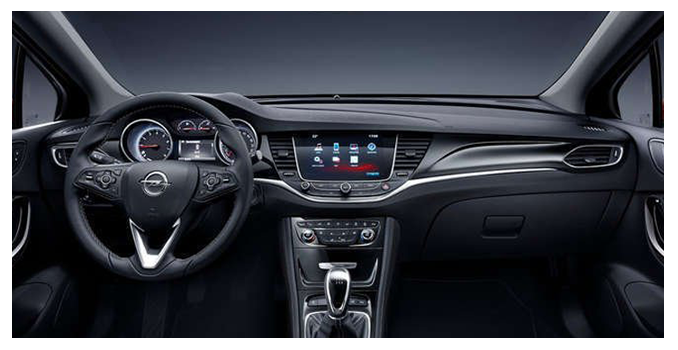 opel astra interni