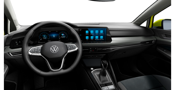 volkswagen golf interni