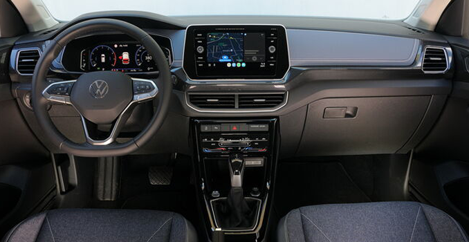 volkswagen t cross interni