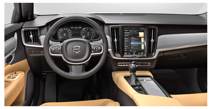 volvo v90 cross country interni
