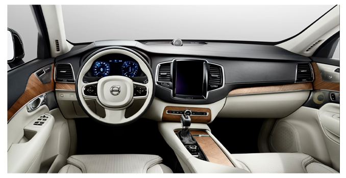volvo xc90 interni