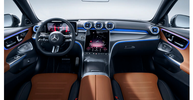 mercedes classe c sw diesel interni