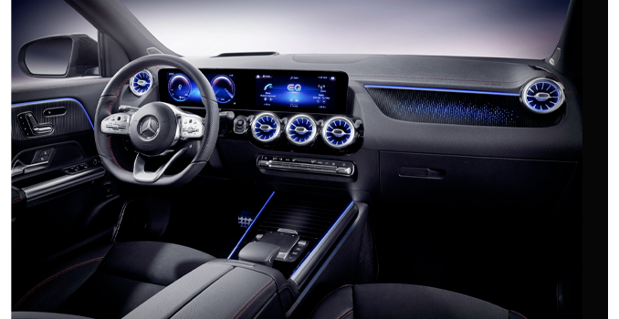 mercedes eqa 250 sport interni