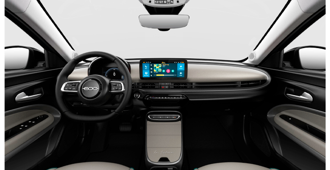 fiat 600 la prima interni