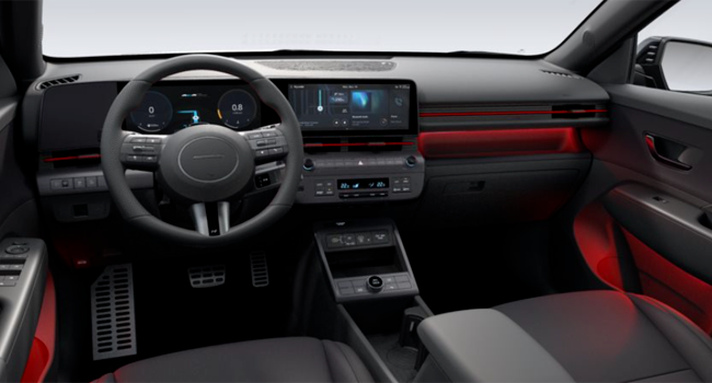 hyundai kona interni