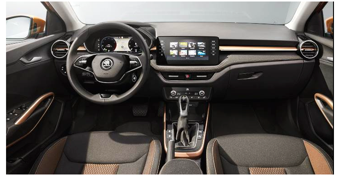 skoda fabia interni