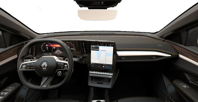 renault megane e tech elettrica interni