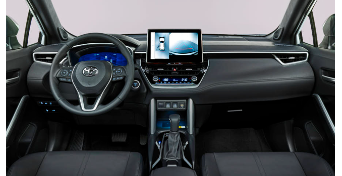 toyota corolla cross interni