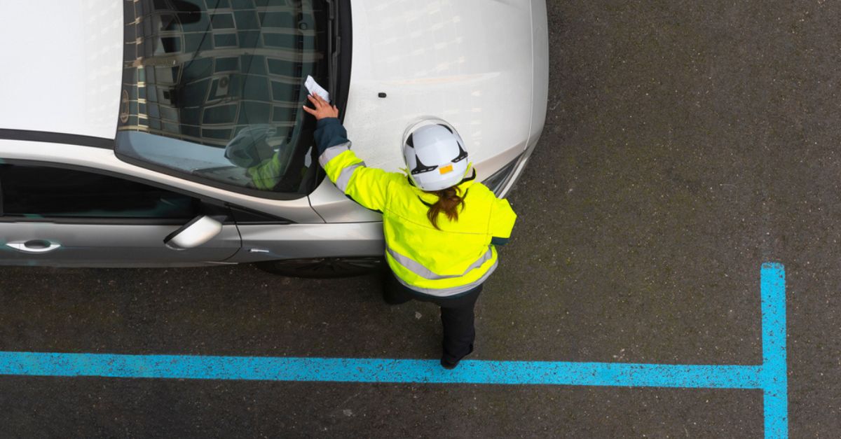 multa con auto a noleggio