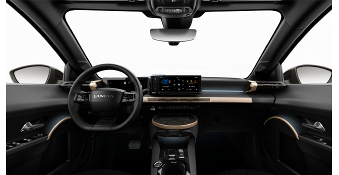 lancia ypsilon ibrida cruscotto