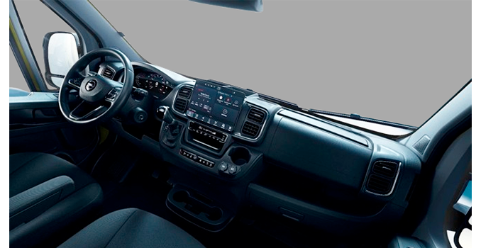 opel movano cassone interni