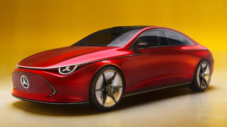 mercedes cla elettrica angolare