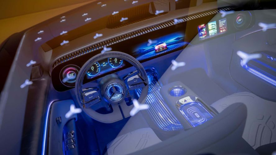 mercedes cla elettrica parabrezza