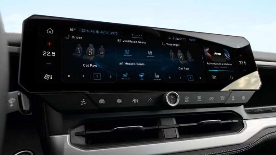 nuova jeep compass cruscotto