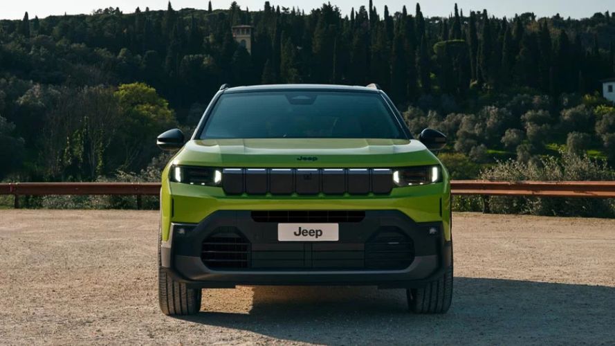 nuova jeep compass frontale