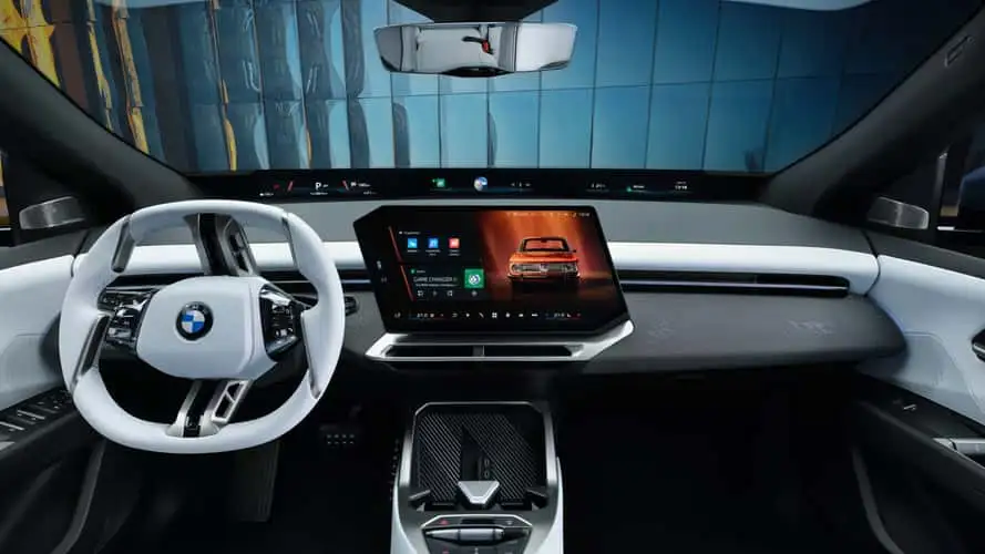 nuova bmw ix3 interni