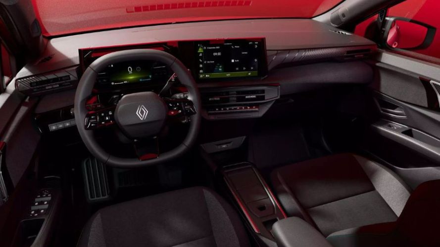 nuova renault clio interni
