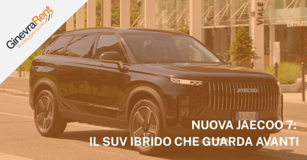 Nuova Jaecoo 7: il SUV ibrido che guarda avanti