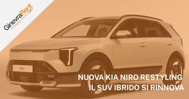 Nuova Kia Niro restyling: il SUV ibrido si rinnova