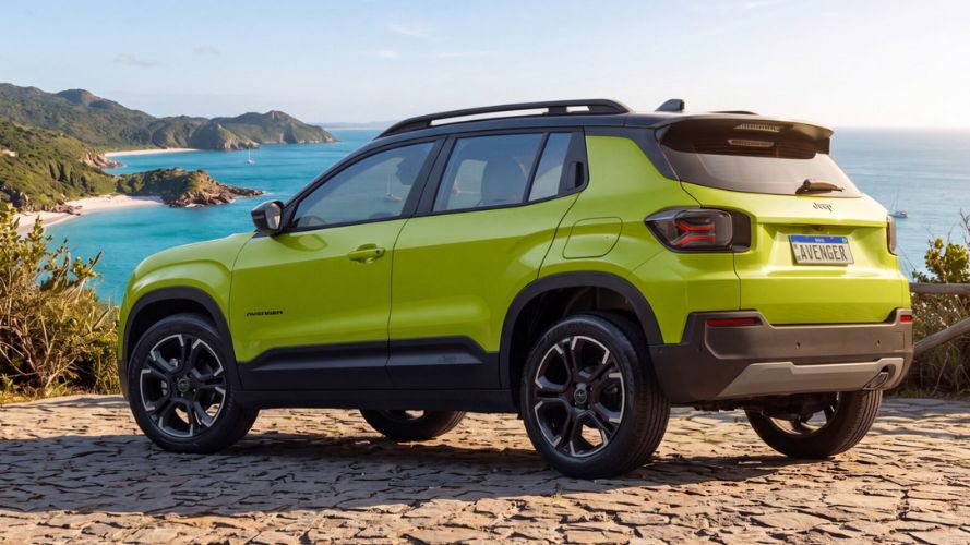 nuova jeep avenger 2026 laterale