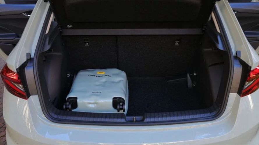 nuova skoda fabia bagagliaio