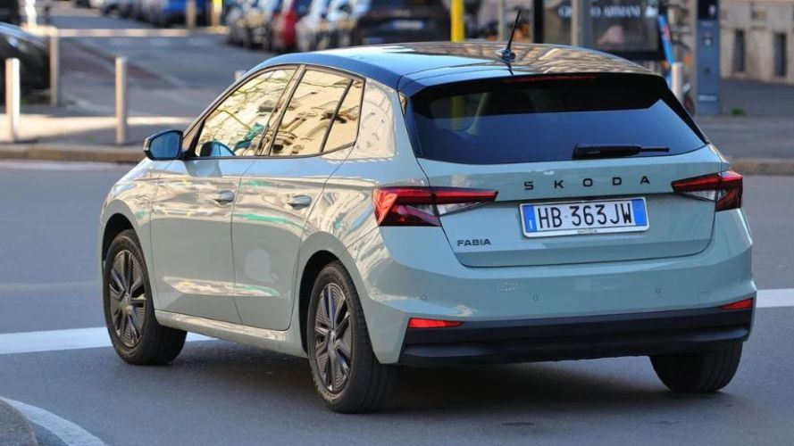 nuova skoda fabia retro