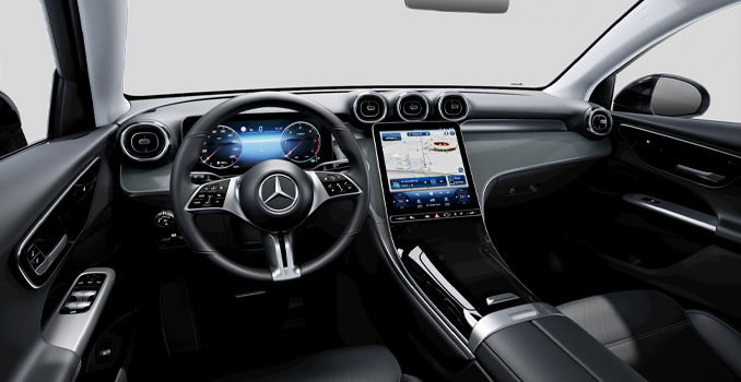 mercedes glc coupè cruscotto