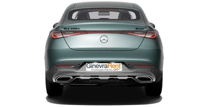 mercedes glc coupè posteriore