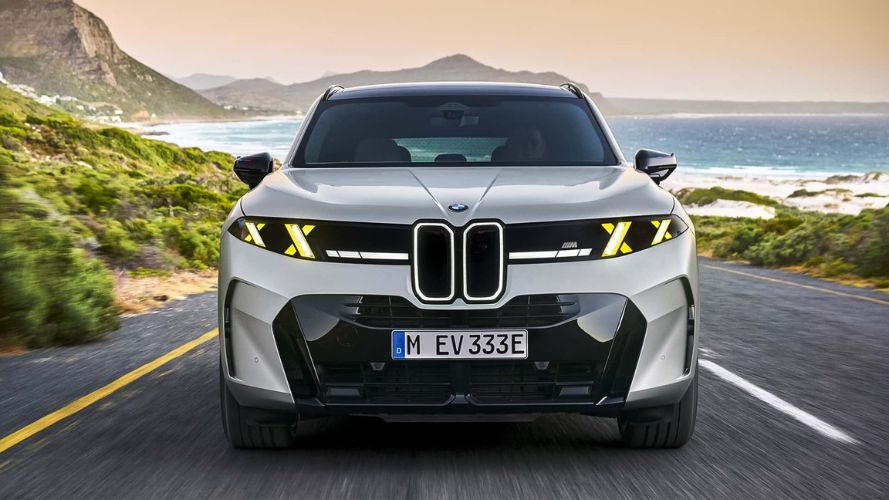 nuova bmw x5 frontale