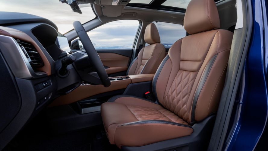 nuova nissan x trail sedili