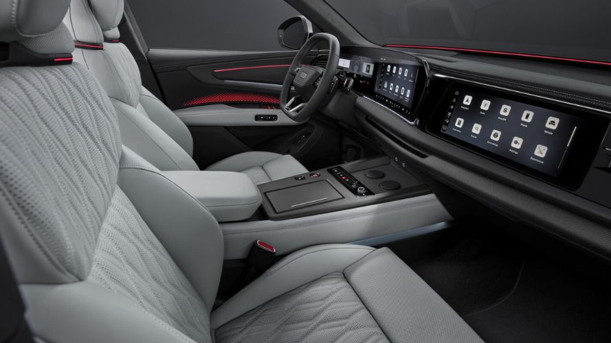 audi q9 2026 sedili